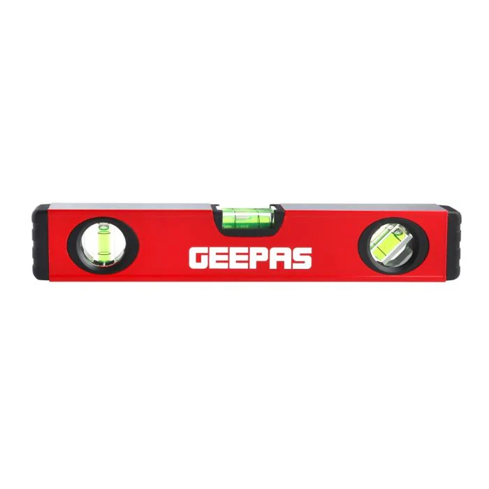 Geepas 12’’ Spirit Level - Small, Unbreakable Heavy-Duty Magnetic Torpedo Level with 3 Level Bubbles - Shock Resistant - Pocket Size, Hanging Hole - Scaffold Level for Builders & Construction Site - Image 4