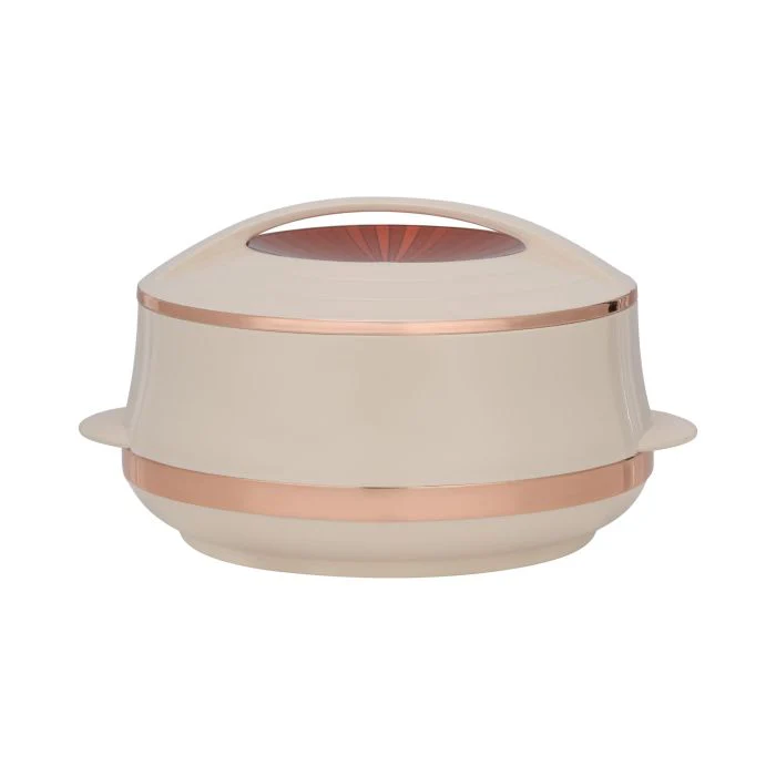Royalford RF11144 Elite Gold Insulated Casserole, Firm Twist Lock | Strong Handles | Double Wall Insulated Serving Pot, Chapati Storage Box, Roti Serving Pot, Chapati Dabba - Image 6